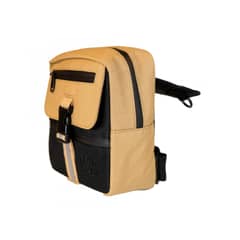 OZETA - Bolso Muslera Beige con clave Anti Olor