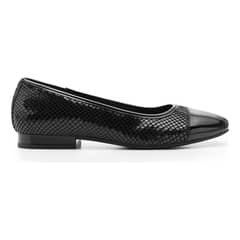 FLEXI - Ballerina Mujer Cuero Kirsten 119903 Negro