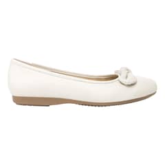 FLEXI - Ballerina Mujer Cuero Marie Blanco