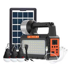 GENERICO - Kit Emergencia Energía Radio Solar Multiusos Ampolletas Linterna Usb