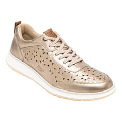 FLEXI - Zapatilla Mujer Cuero Rosaura Dorado