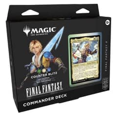 WIZARDS - Magic Final Fantasy - Commander Deck Counter Blitz Inglés