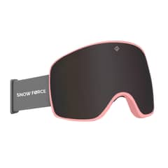 SNOW FORCE - ANTIPARRAS MAGNÉTICAS SKI & SNOWBOARD NORTH POLE NEGRO - ROSA - GRIS