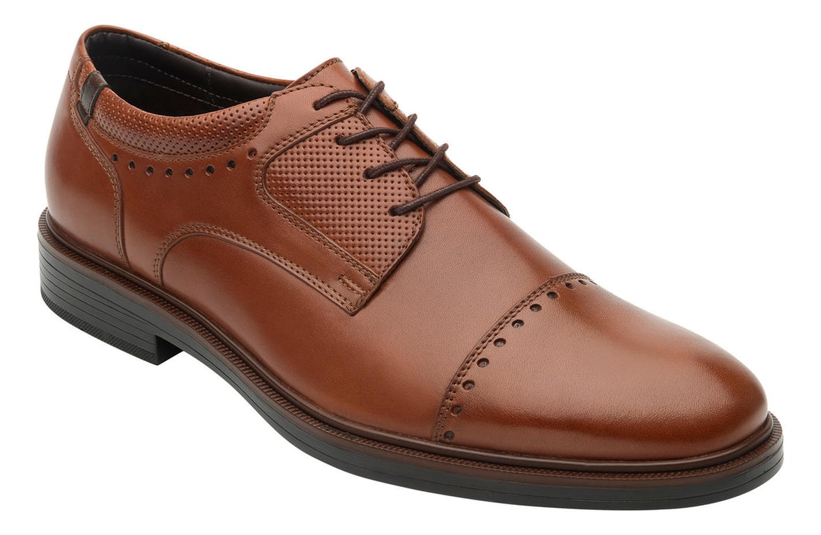 Zapato Hombre Cuero Parker Café