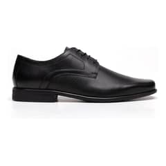 FLEXI - Zapato Hombre Cuero Salamanca Negro