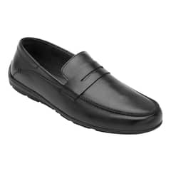 FLEXI - Mocasín Hombre Cuero Cos Negro