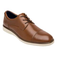 FLEXI - Zapato Hombre Cuero Titanium Café