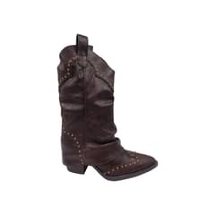 HERIEL - Bota Café Texana Mujer