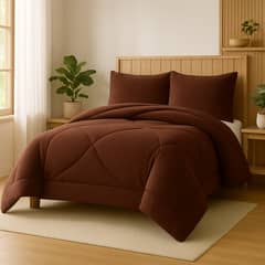 ANNGEBUT - Cobertor Sherpa 1.5 Plazas Café Reversible con Chiporro –