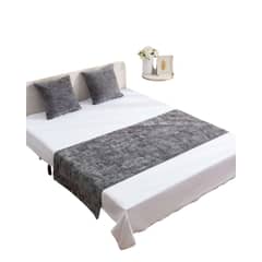GENERAC - PIECERA MAS 2 FUNDAS MODELO CHENILLE NEGRO