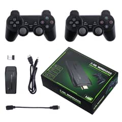 CASTLEN - Consola de Videojuegos 4K Stick 64GB Mando Inalámbrico Doble