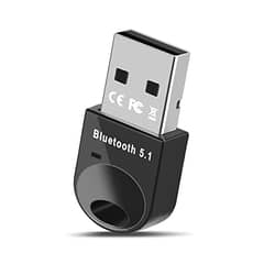 GENERICO - Adaptador Transmisor Receptor USB Bluetooth 5.1 Para PC Notebook