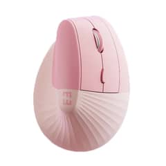 GENERICO - Mouse Ergonómico Recargable Seenda MBD7 Rosado
