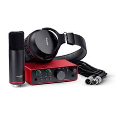 FOCUSRITE - Pack De Estudio Scarlett Solo Estudio 4th Gen