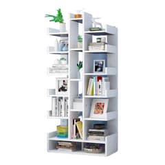 DETODOYMAS - Estante Librero Blanco 5118168cm Chic Home - Blanco