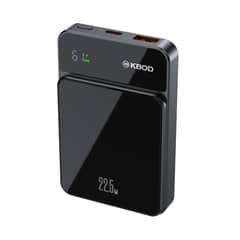 KBOD - Batería Power Bank Magnética 5000mah Con Magsafe PW-10 Negro