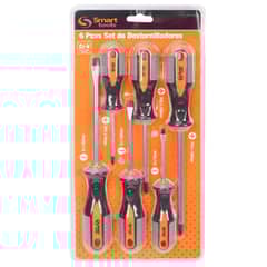 SMART TOOLS - Juego Destornilladores 6 Pzas. Imantado