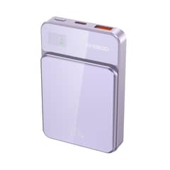 KBOD - Batería Power Bank Magnética 5000mah Con Magsafe PW-10 Lila
