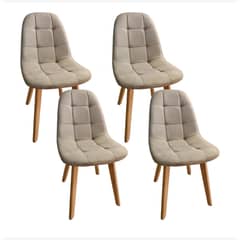CORI CORI - Pack 4 Sillas Capitonne Lino Beige