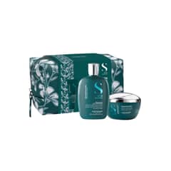 ALFAPARF MILANO - Kit Semi Di Lino Reparative Shampoo+ Mask 450Ml Alfaparf