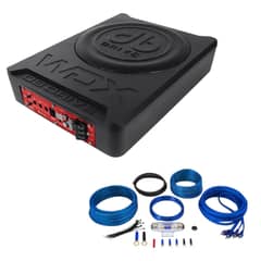 DB DRIVE - Subwoofer Plano Amplificado Wdx-as10 900w+kit Cable