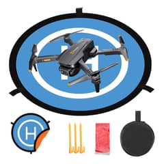GENERICO - Landing Pad Helipuerto Pista De Aterrizaje 55 Cm Para Drone