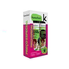 KANECHOM - Pack Shampoo Acondicionador Power Cachos 300 Ml C/u