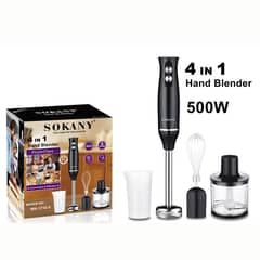EDWINAYY - Batidora De Mano De Acero Inoxidable Batidora De Inmersión