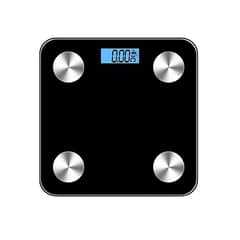 CRUSEC - Balanza Pesa Baño Usb Digital Bluetooth Recargable 180kgs