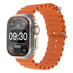 KBOD - Smartwatch Reloj Inteligente Bluetooth X80 Ultra Dorado Naranja