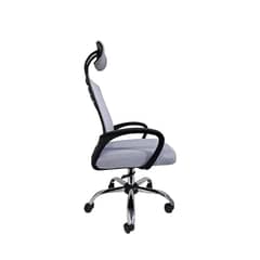 CASA BELLA - Silla Ejecutiva Escritorio Ergonomic Con Apoyacabeza Basic Gris