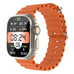 KBOD - Smart Watch Reloj Inteligente Bluetooth X90 Ultra Dorado Naranja