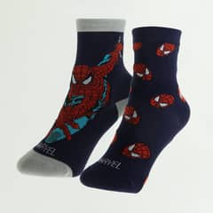 MARVEL - Pack Calcetines Niño Spiderman Heads Azul