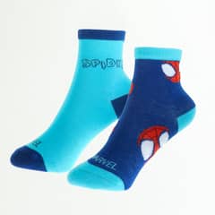 MARVEL - Pack Calcetines Niño Spidey Caritas Celeste
