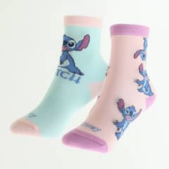 DISNEY - Pack Calcetines Niña Lilo & Stitch Angel Print Blanco