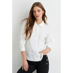 IO - Blusas Manga Larga Mujer Crudo