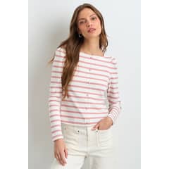 IO - Polera Manga Larga Mujer Rosa