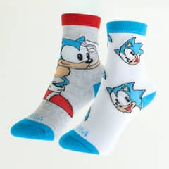 SONIC - Pack Calcetines Niño Lineal Azul Shadow Y