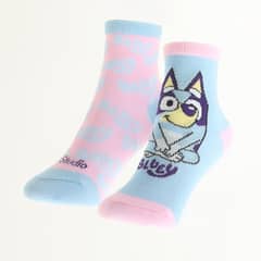 BLUEY - Pack Calcetines Niña Logo Morado