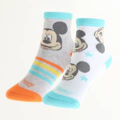 DISNEY - Pack Calcetines Niño Mickey Lineas Gris