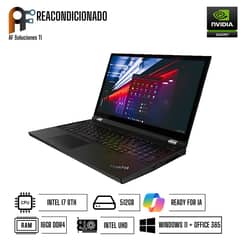 LENOVO - Notebook P50 Performance Windows 11 - Office365 Reacondicionado
