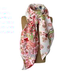 MAXO - Pañuelo de Seda de Sarga Mujer 130X130 DANI II
