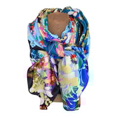 MAXO - Pañuelo de Seda de Sarga Mujer 130X130 PENÉLOPE
