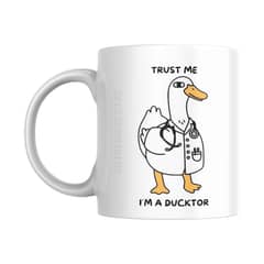 GENERICO - Taza diseño Trust me i´m a ducktor