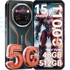 OUKITEL - WP55 Pro 5G Celular 48GB+512GB 108MP Android15