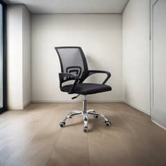 CASA BELLA - SILLA EJECUTIVA ESCRITORIO ERGONOMICA BASIC NEGRA