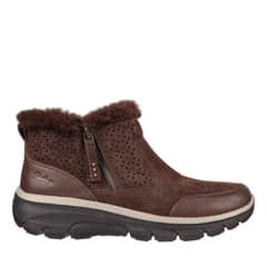 SKECHERS - Botas Mujer Easy Going 167328-CHOC
