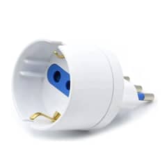 MACROTEL - Adaptador Schuko Certificado 10a 1500w Europeo