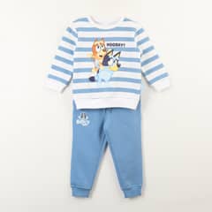 BLUEY - Buzo Niño Rayas Celeste
