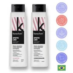 KANECHOM - Pack Shampoo Y Acondicionador Efeito Liso